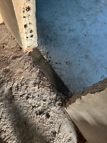 Betontreppe roh